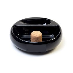 Savinelli W1007 Black Ashtray lg